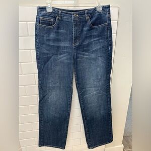 Talbots Women's Dark Blue Straight Leg Jeans